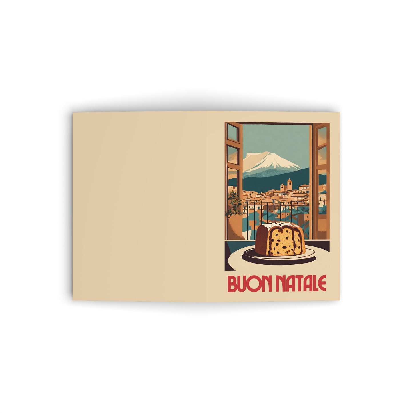 Buon Natale Panettone - Christmas Card
