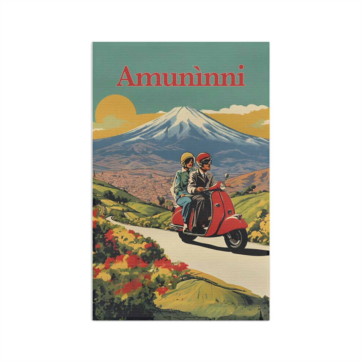 Amuninni in Sicilia - Classic Teatowel