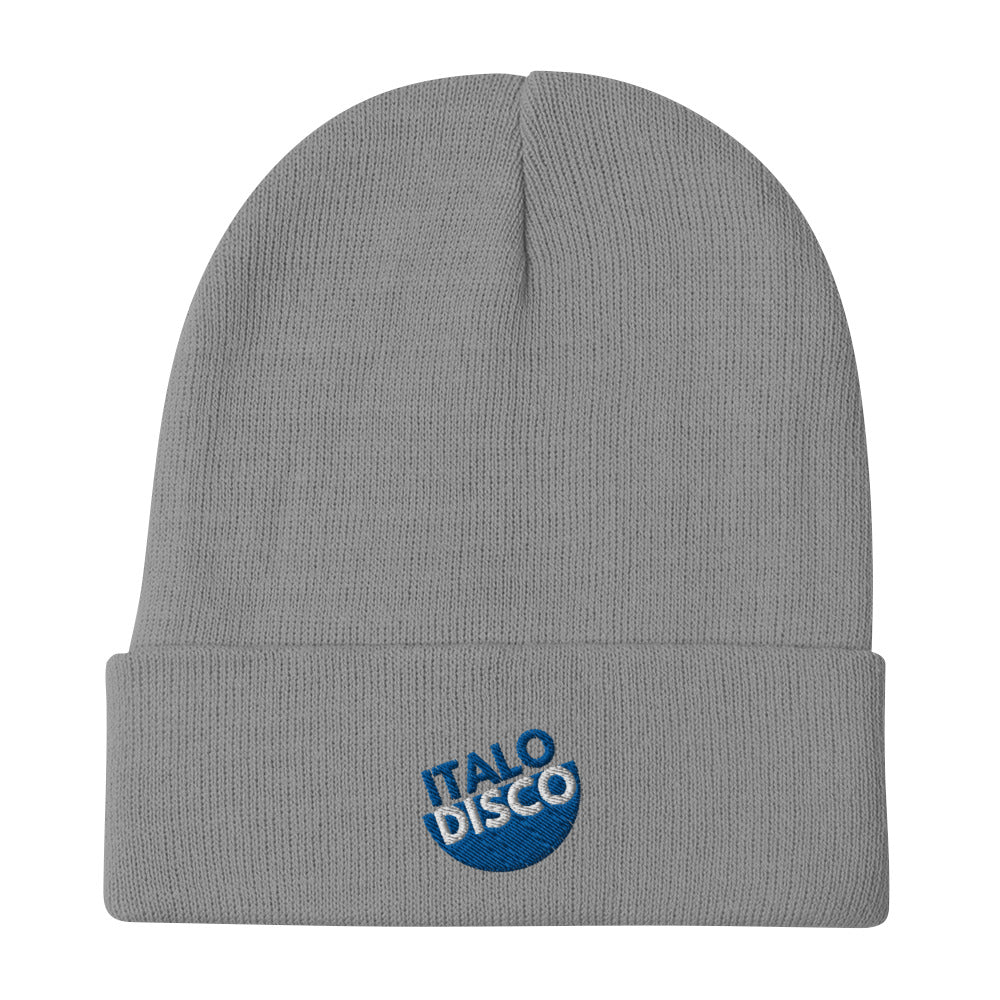 ITALO DISCO Azzurro - Embroidered Classic Beanie