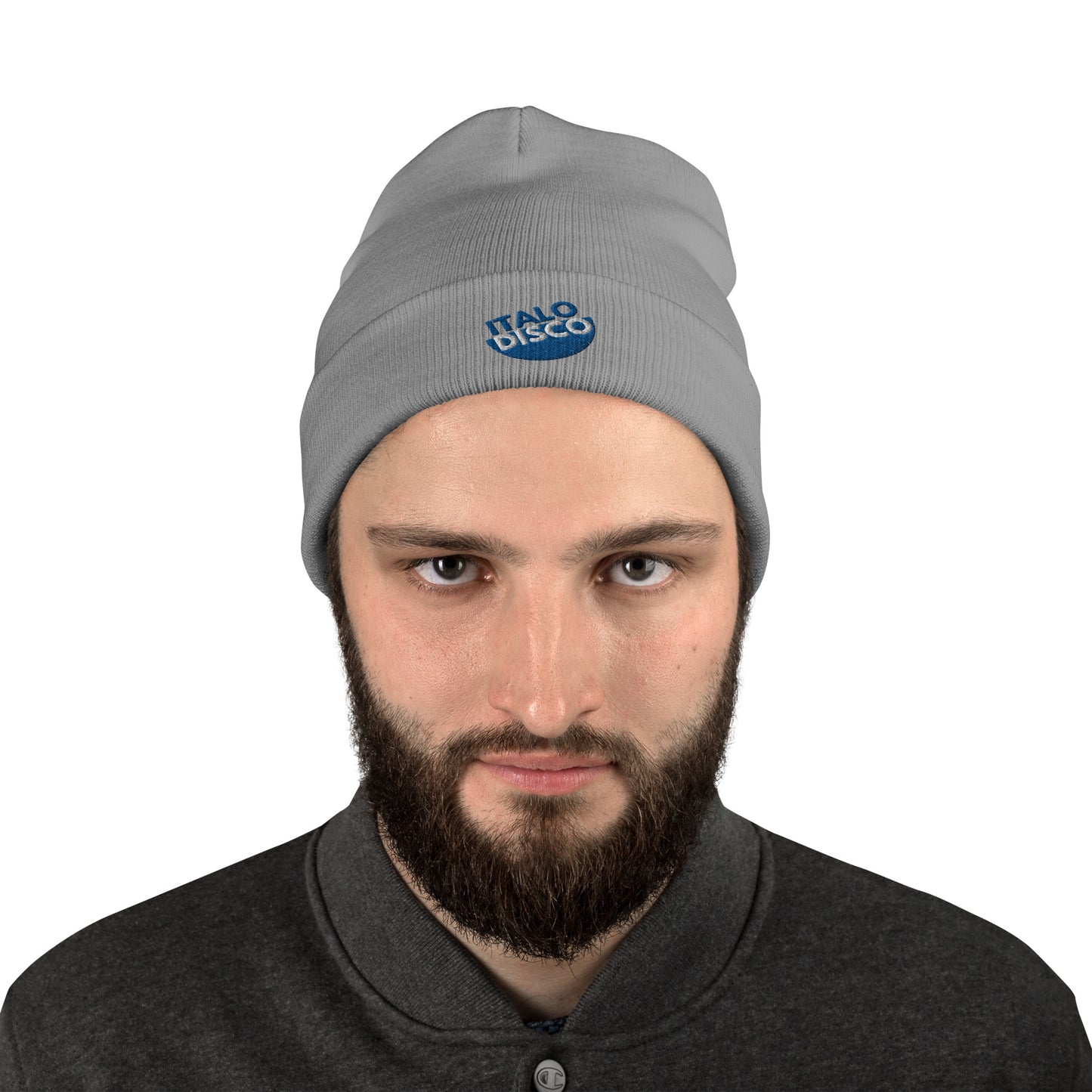 ITALO DISCO Azzurro - Embroidered Classic Beanie