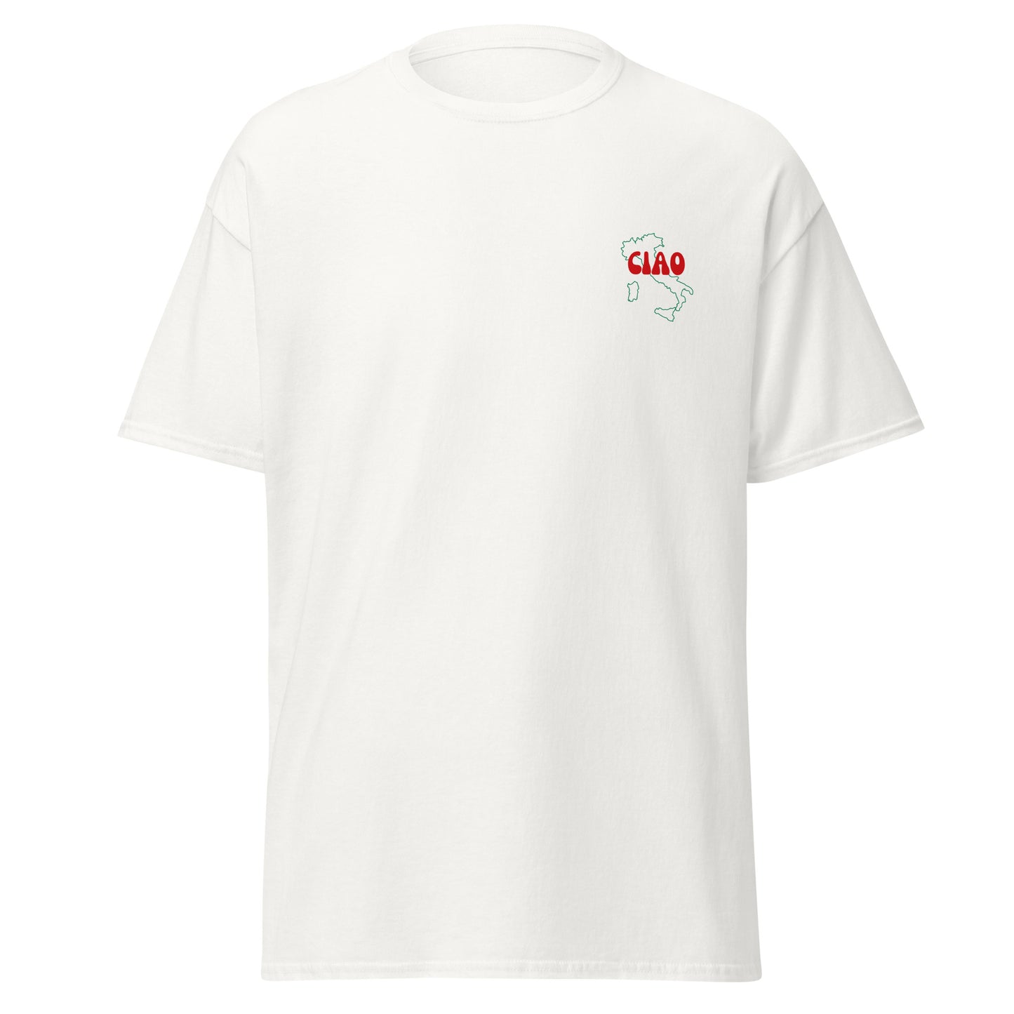 CIAO Italy Map - Print Unisex Tee