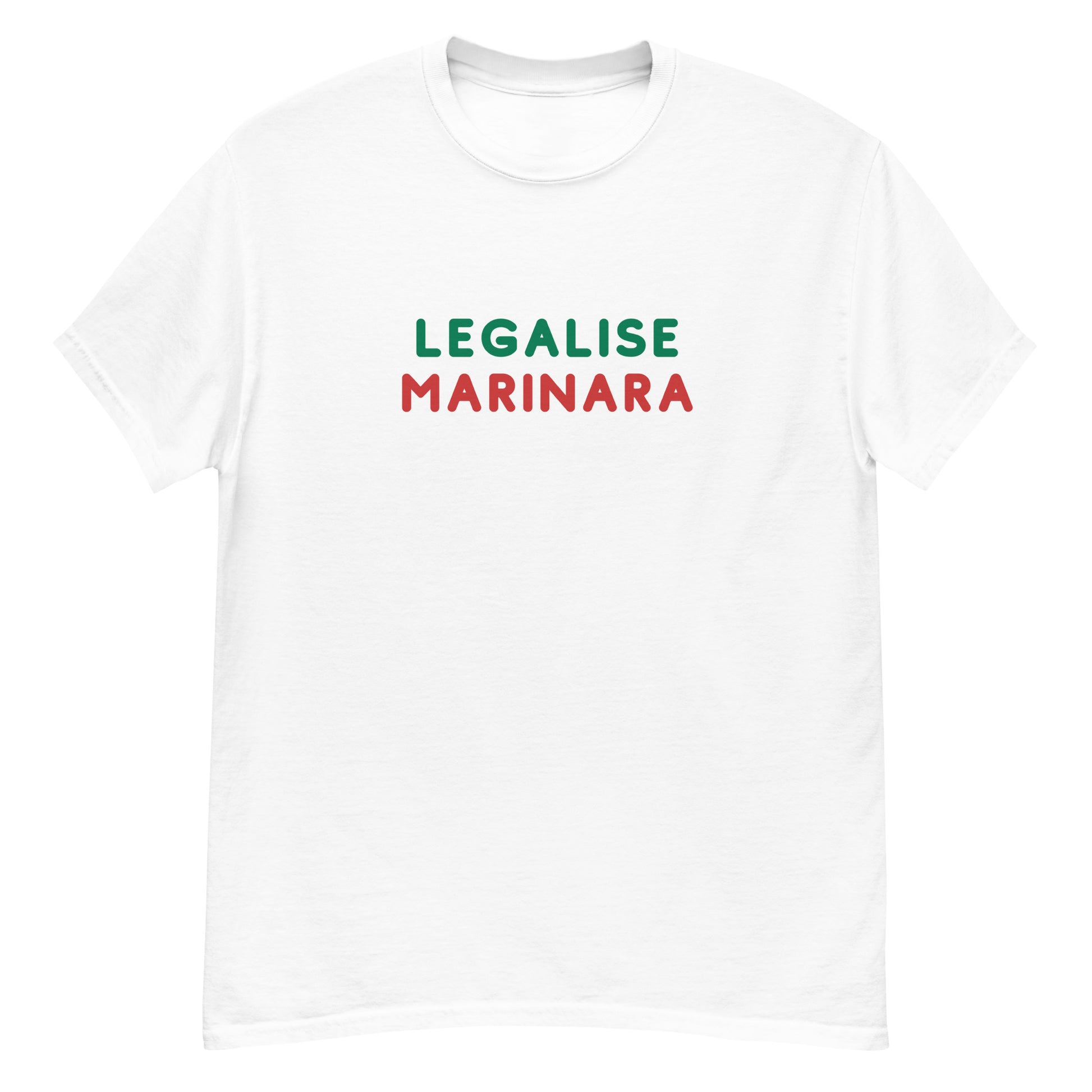 Legalise Marinara - Print Classic Tee - PIZZ