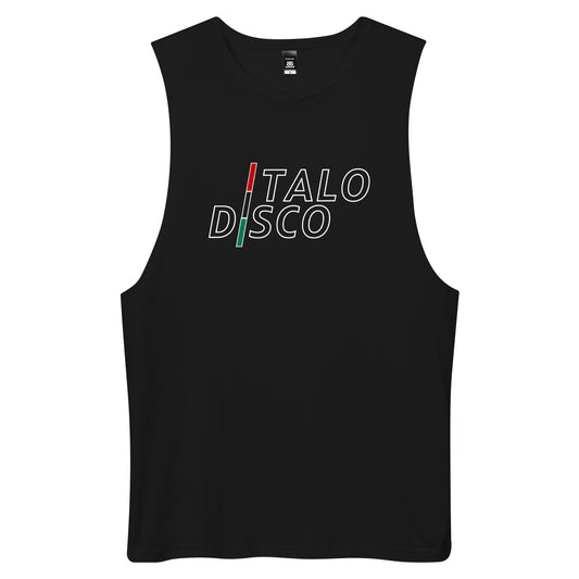 Italo Disco - Drop Sleeve Print Tank