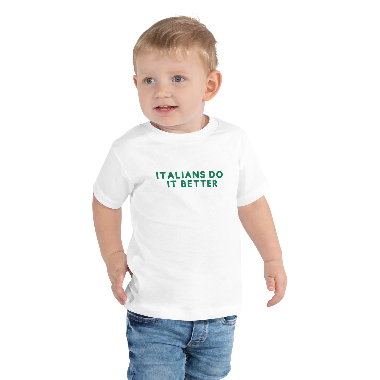 Italians Do It Better - Toddler Print Tee