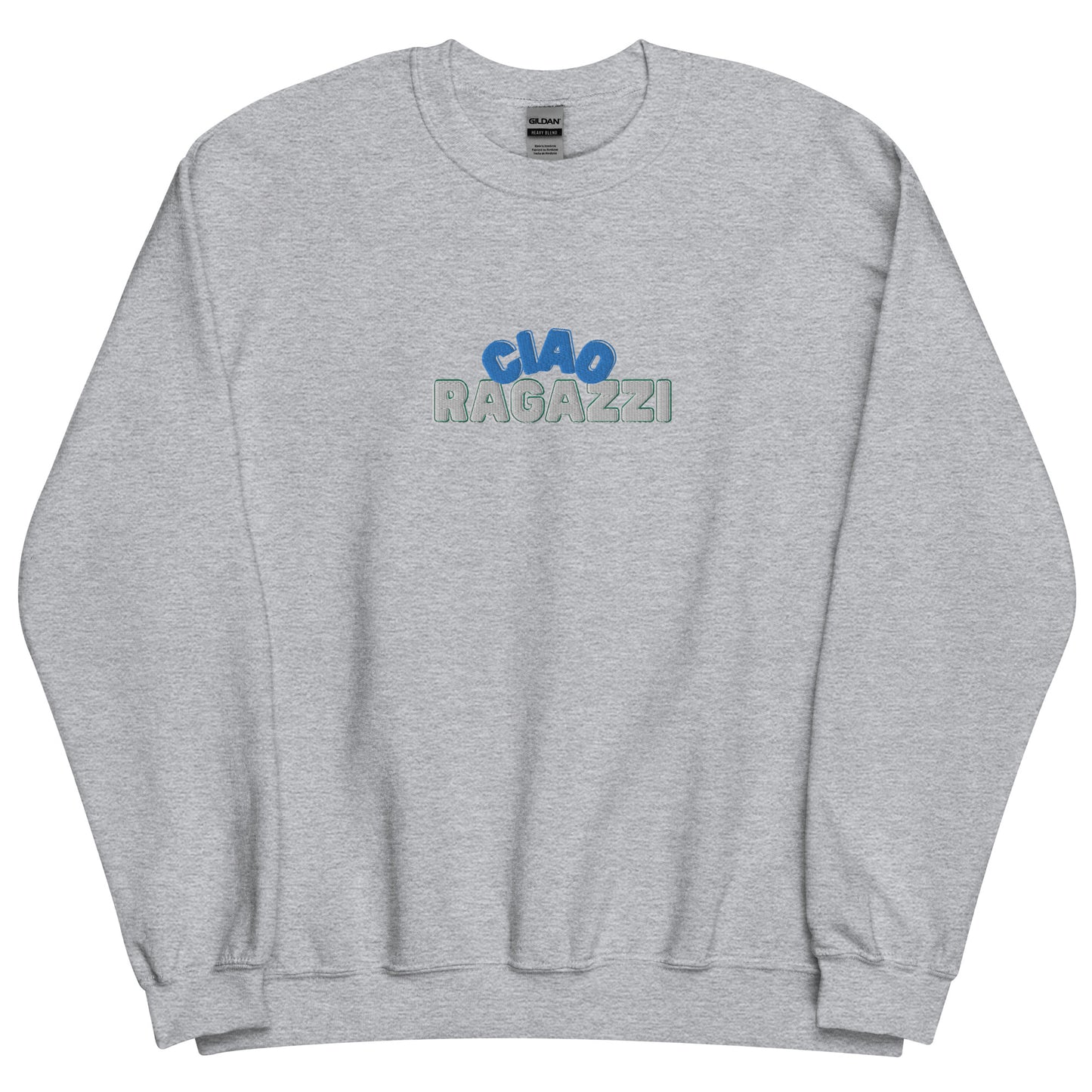 Ciao Ragazzi - Embroidered Classic Jumper - PIZZ