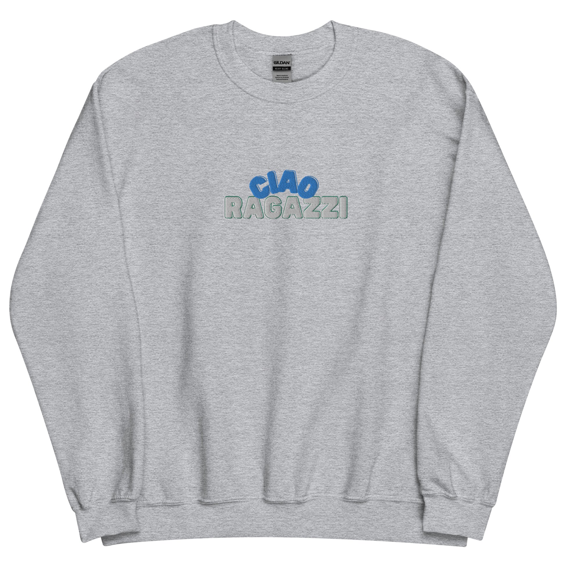 Ciao Ragazzi - Embroidered Classic Jumper - PIZZ