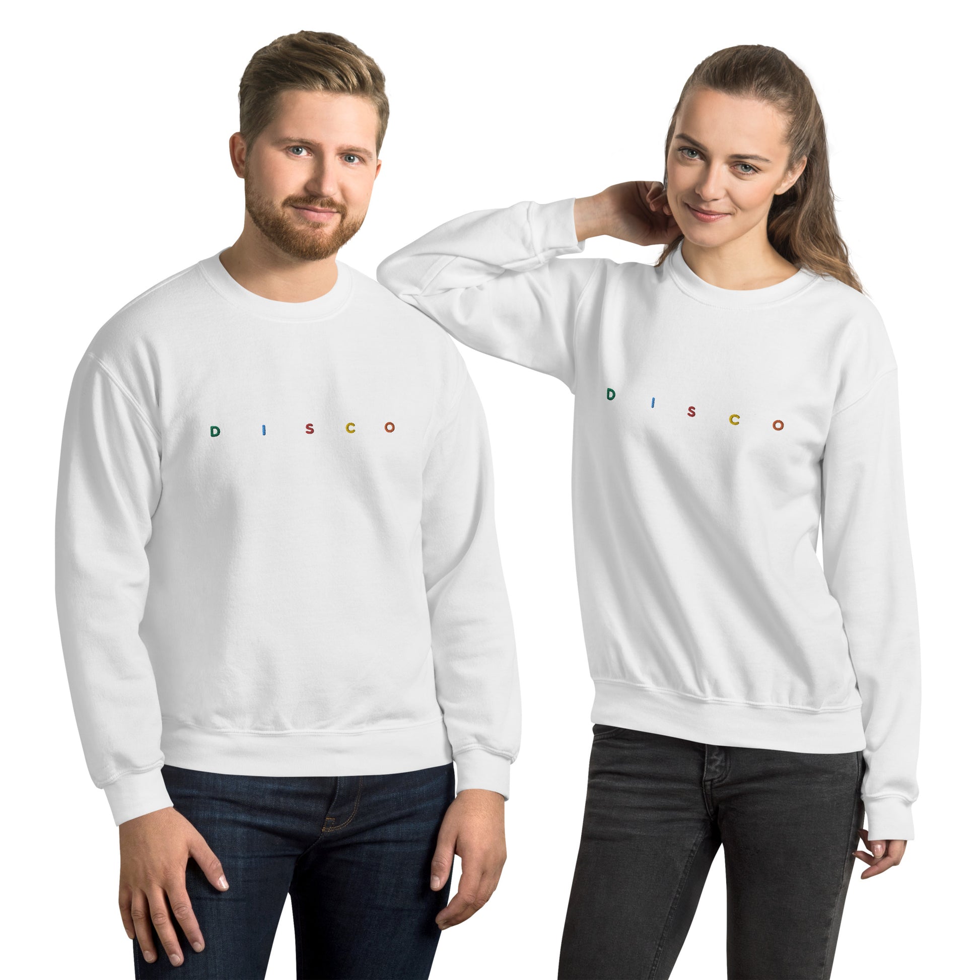 DISCO - Embroidered Classic Jumper - PIZZ