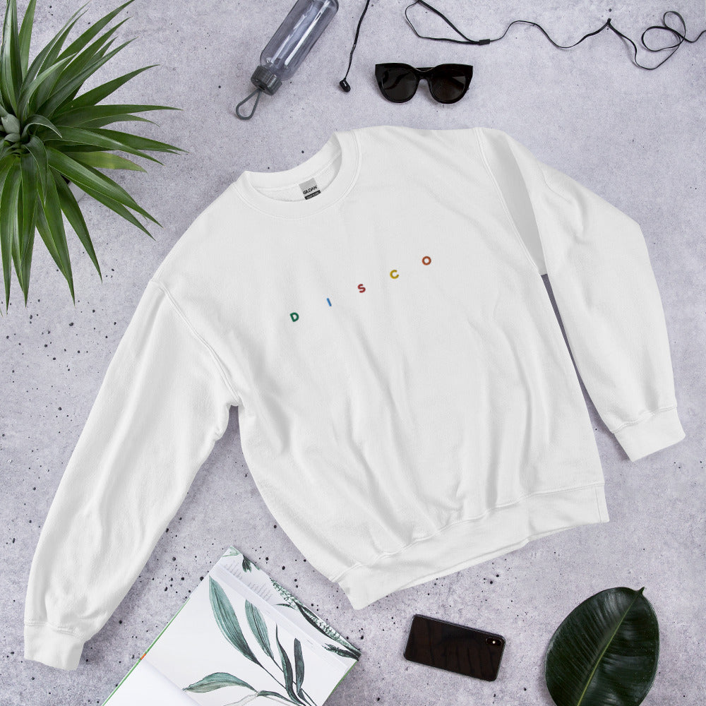 DISCO - Embroidered Classic Jumper - PIZZ