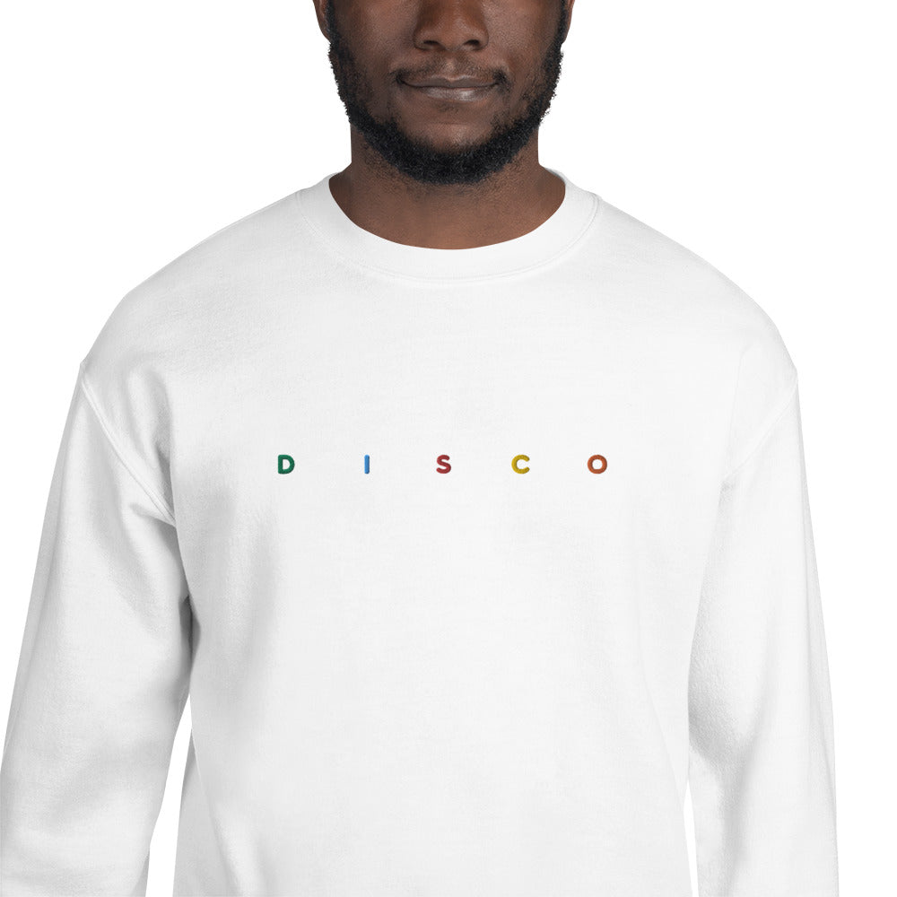 DISCO - Embroidered Classic Jumper - PIZZ