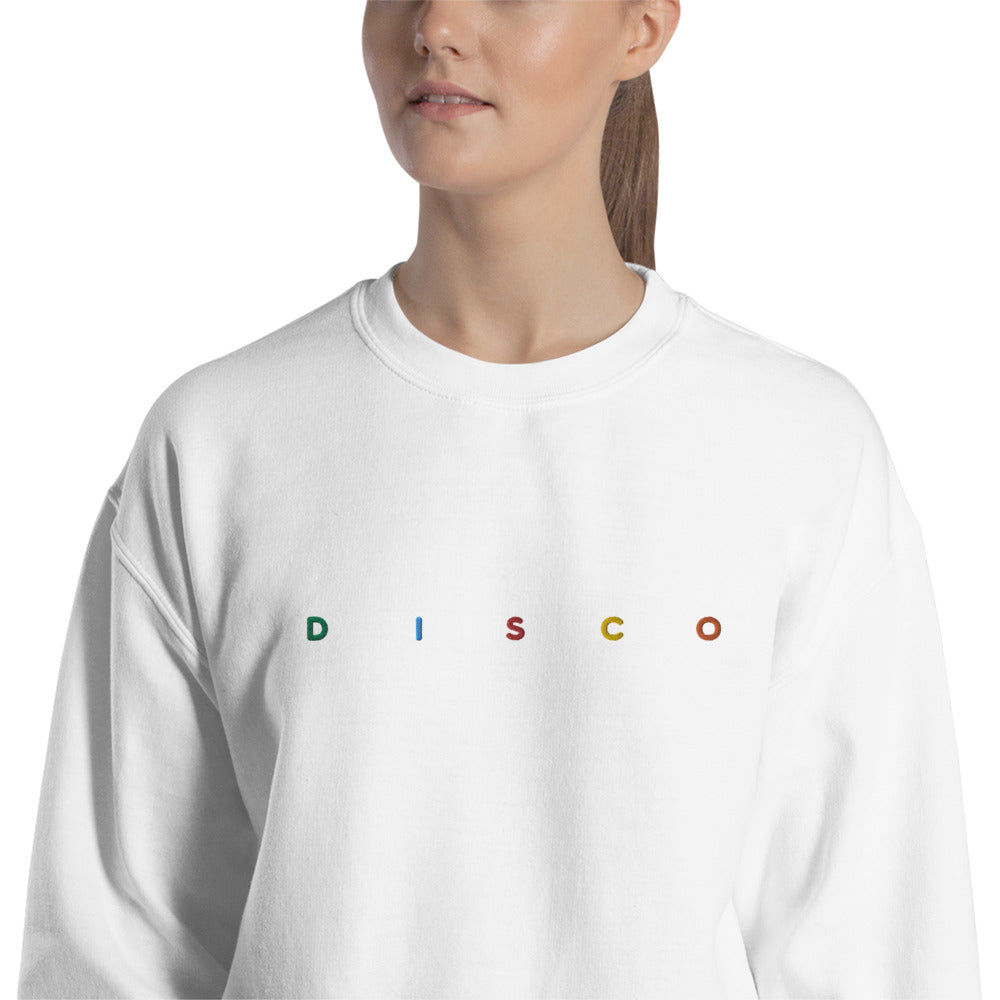 DISCO - Embroidered Classic Jumper - PIZZ