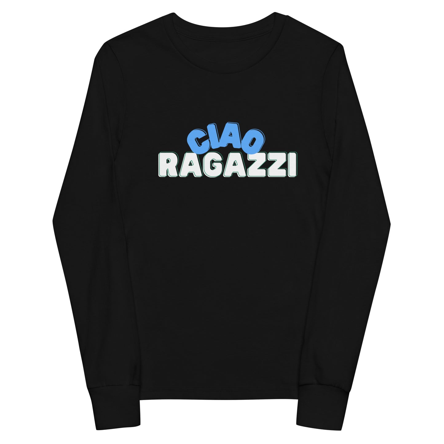 Junior Ciao Ragazzi - Kid's Long Sleeve Tee - PIZZ