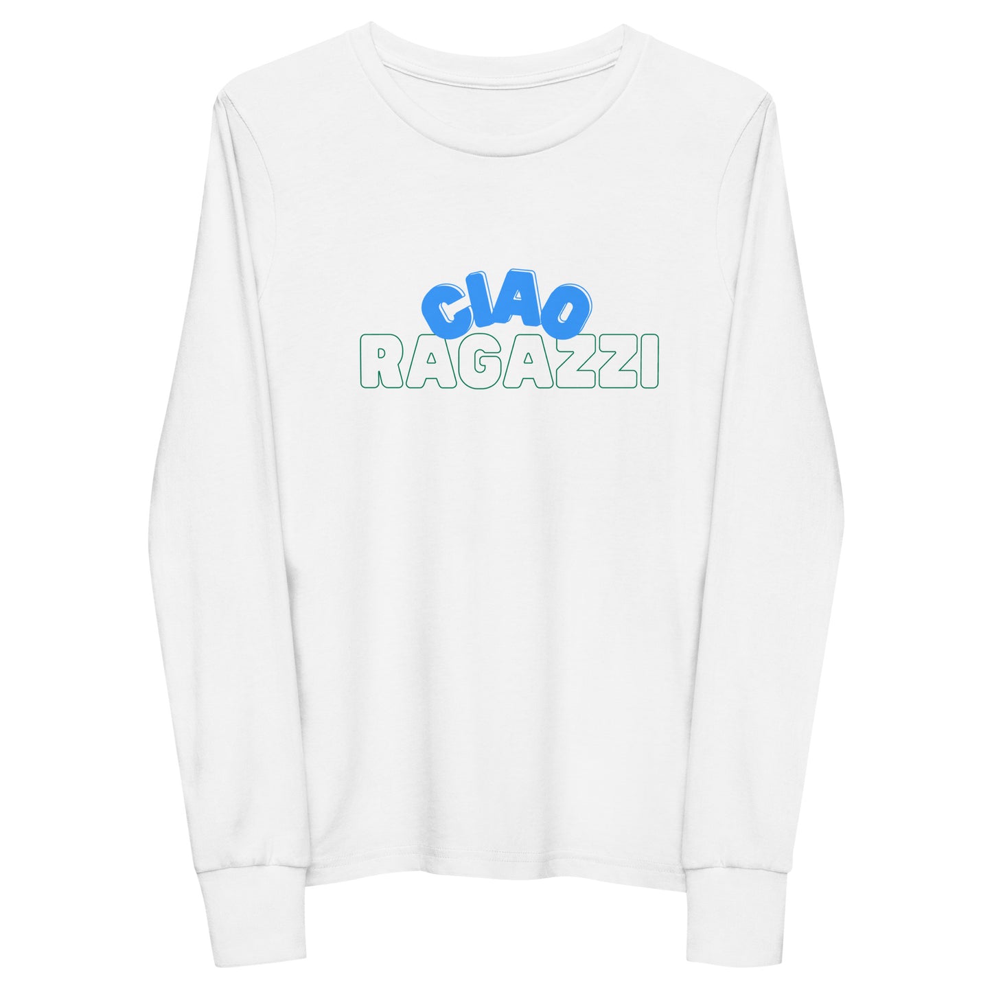 Junior Ciao Ragazzi - Kid's Long Sleeve Tee - PIZZ